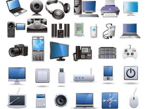 數碼科技產品圖標矢量素材圖片矢量圖免費下載 千圖網